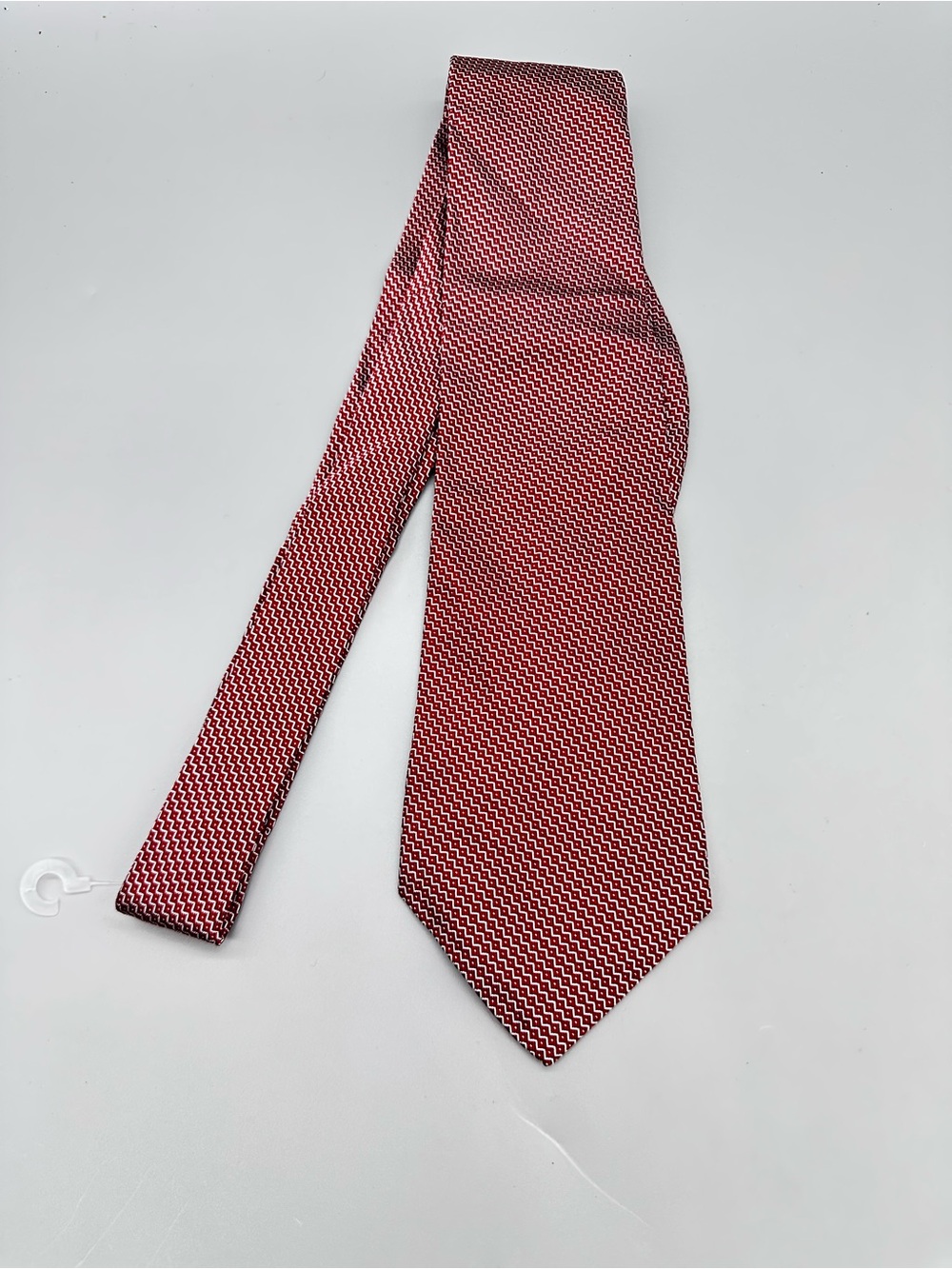 Ralph Lauren 100% Silk Geometric Tie, Necktie